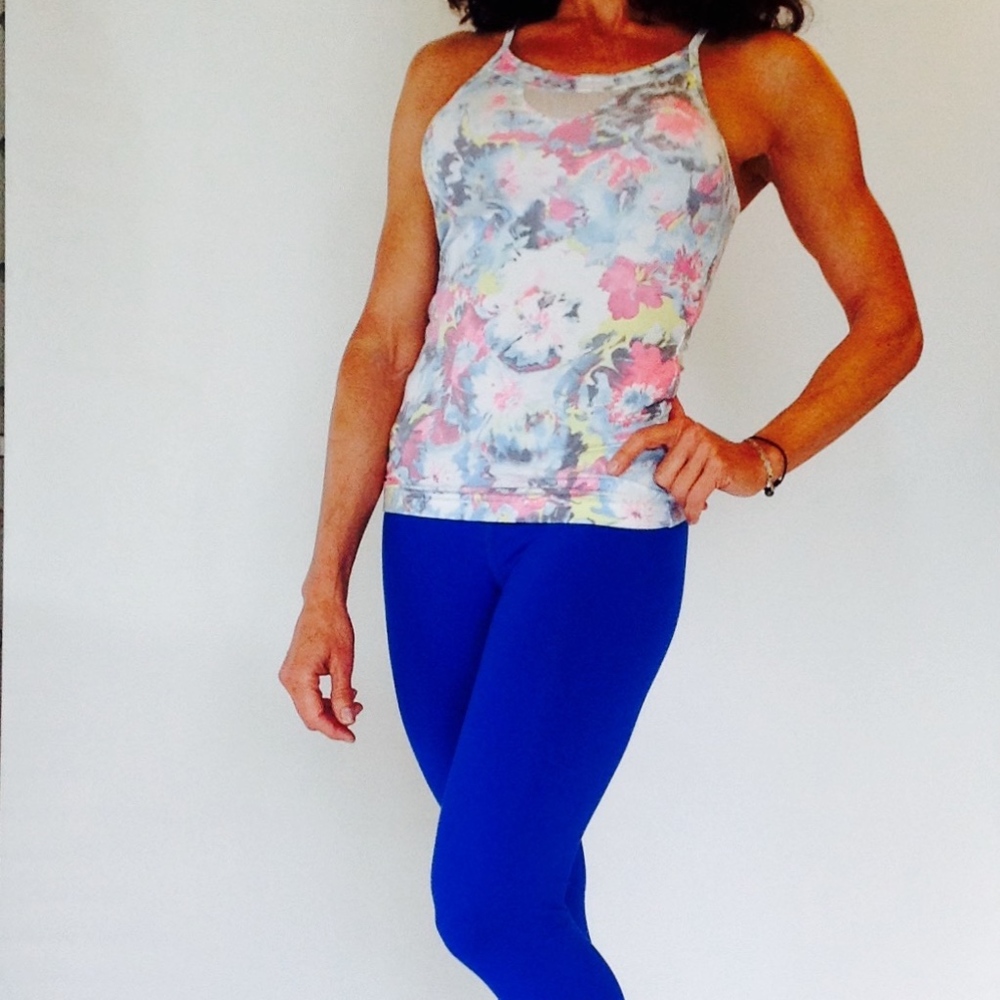 Hard Tail Valerie Mesh Inlay Tank Small